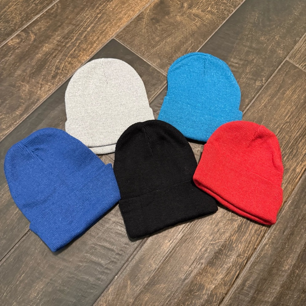 NWOT 5pc Beanie Cap Bundle